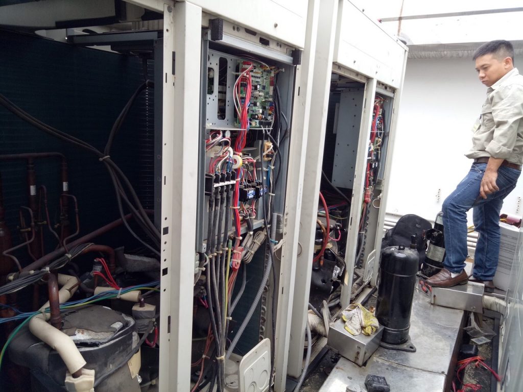 Bảo dưỡng điều hòa trung tâm