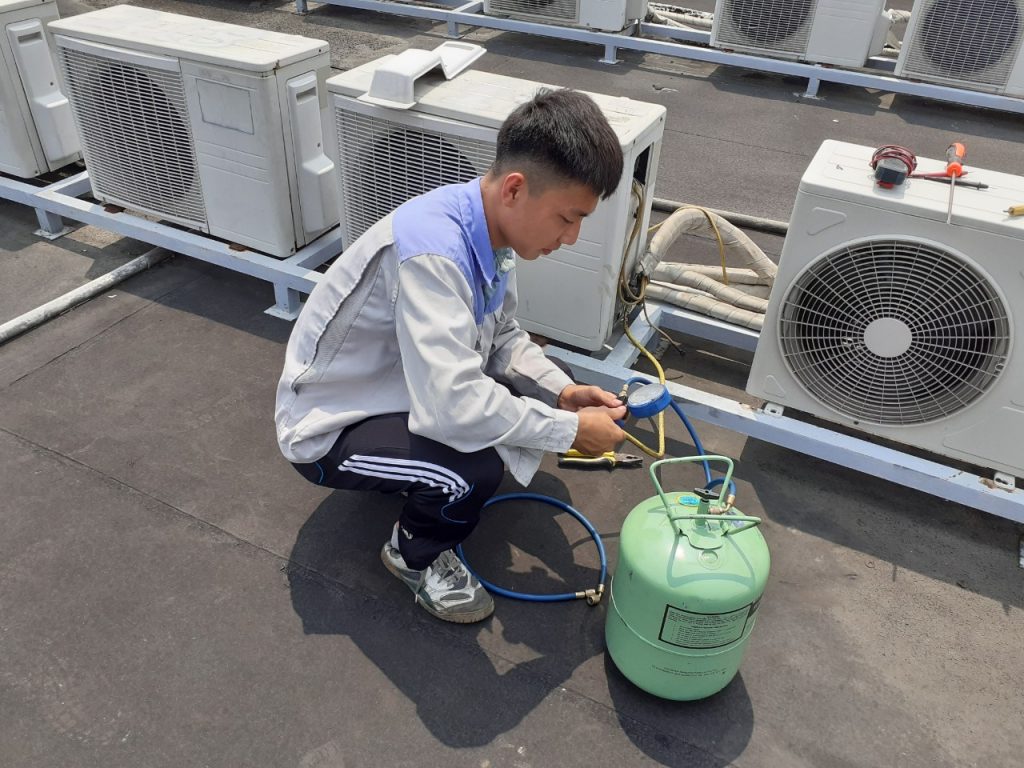 nạp gas điều hòa tại hà nội Nạp gas điều hòa