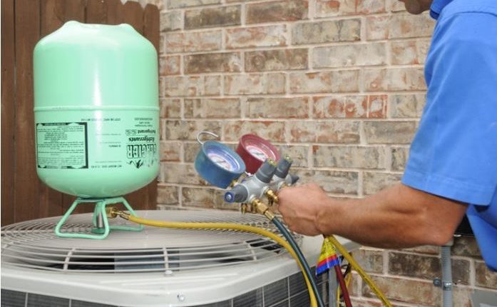 chuyên nạp gas điều hòa công nghiệp tại bắc giang